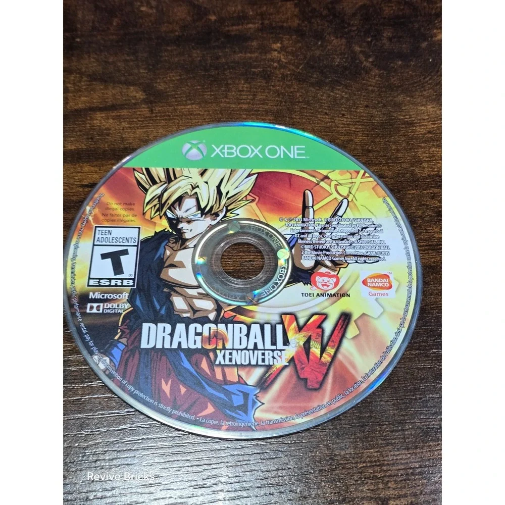Dragon Ball XenoVerse (Microsoft Xbox One, 2015) Game &‎ Case Tested Working VGC